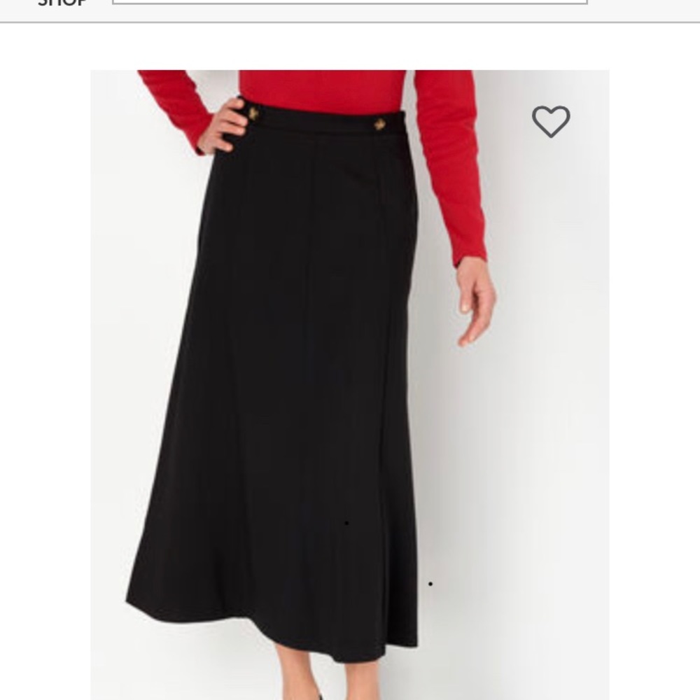 Pointe Maxi Skirt.